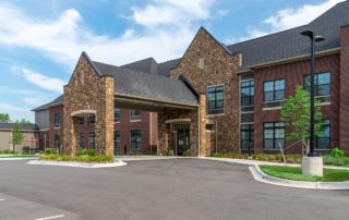 Oakleigh Macomb Senior Living front entrance