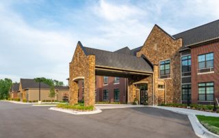 Oakleigh Macomb Senior Living front entrance