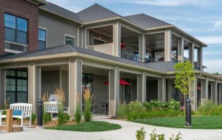 Oakleigh Macomb Senior Living close up of outdoor area