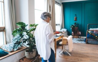 Senior apartment downsizing